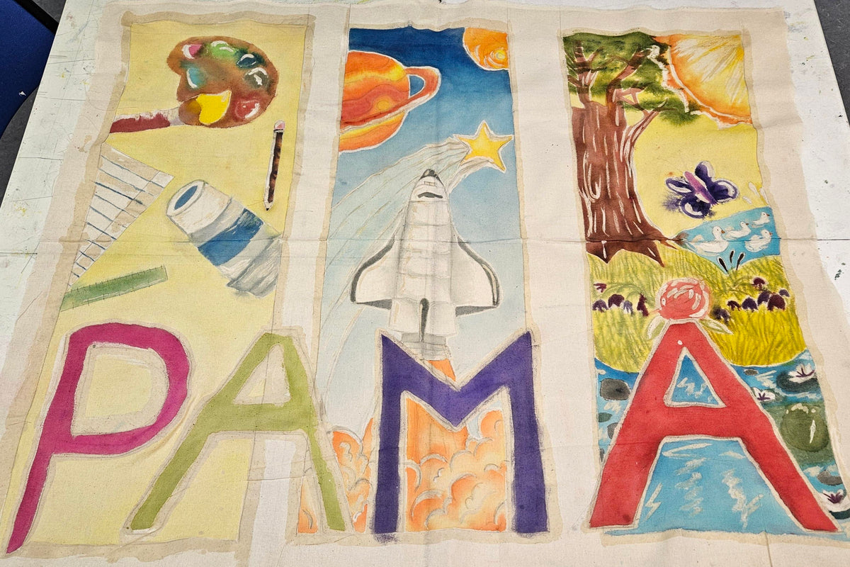 March Break Modern Batik Mural @ PAMA! 🎉 🎨 *Updated*